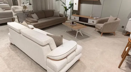 Product img 1, Mostar Ahşap Ayaklı Yataklı Koltuk Takımı